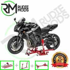 Abba Paddock Stand with Dolly & Front Arm Lift for Cagiva Raptor 600/1000